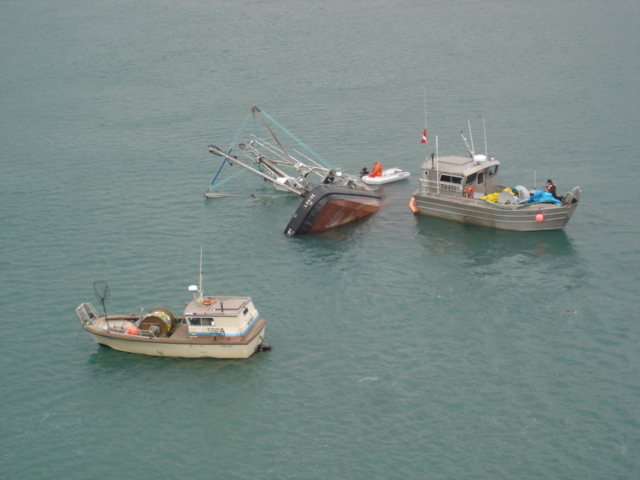 Shipwreck Log » Abby Louise Sinks