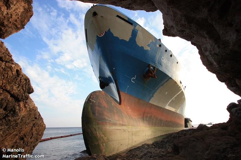 Shipwrecks Log » Cafer Dede Aground