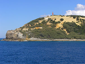 Lighthouse on Moreton Island, Queensland, Aust...