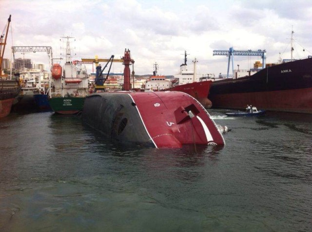 Lilly Johanne Shipwreck Turkey  ÇELİKTRANS