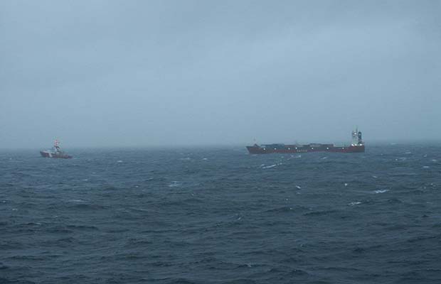 Container Ship Simushir Adrift off Canada